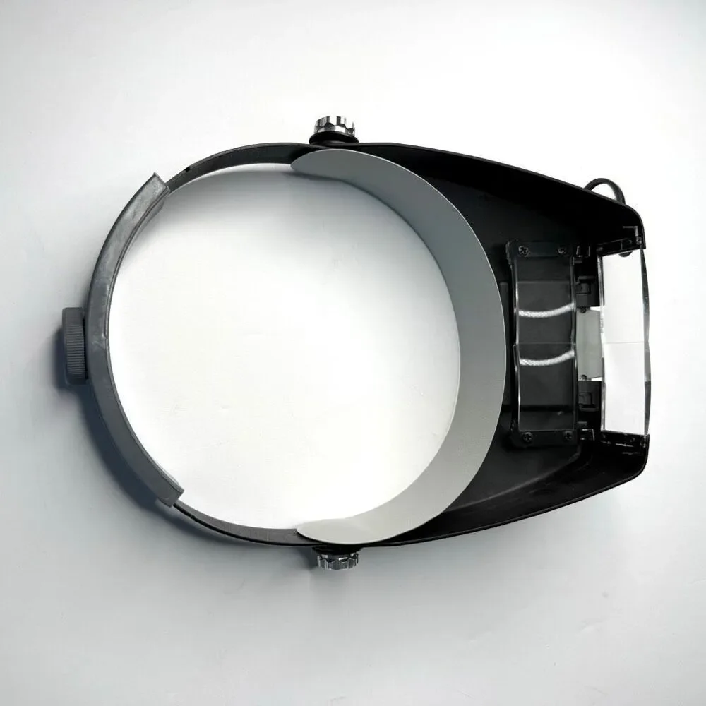 Headband Magnifier LED Light Hands-Free Visor Adjustable Headband Craft Repair T